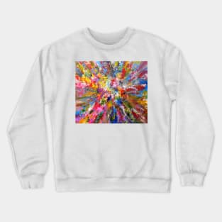 Abstraction game color Crewneck Sweatshirt